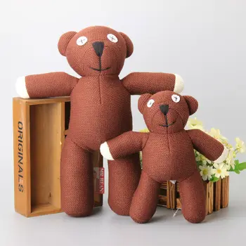 

Mr Bean Teddy Bear 2 Sizes 23cm & 35 cm Plush Toys Brown Bear Cartoon Figure Stuffed Soft Dolls Kids Gift