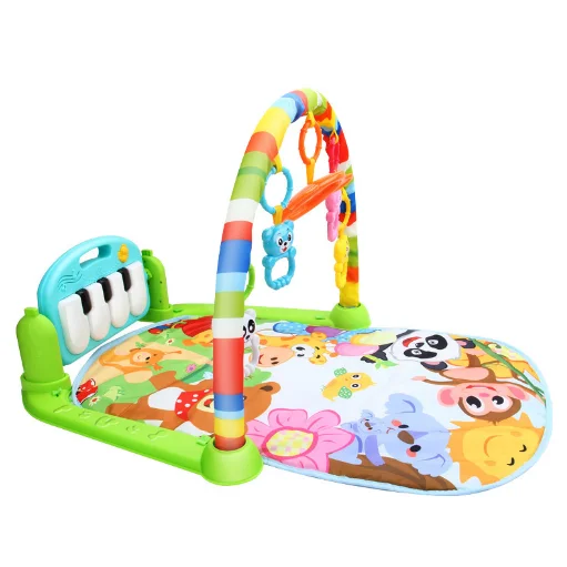

New Multifunction Soft Baby Play Mat Activity Piano Pedal Fitness Frame Music Bed Bell Pay Gym Toy Floor Crawl Blanket Carpet