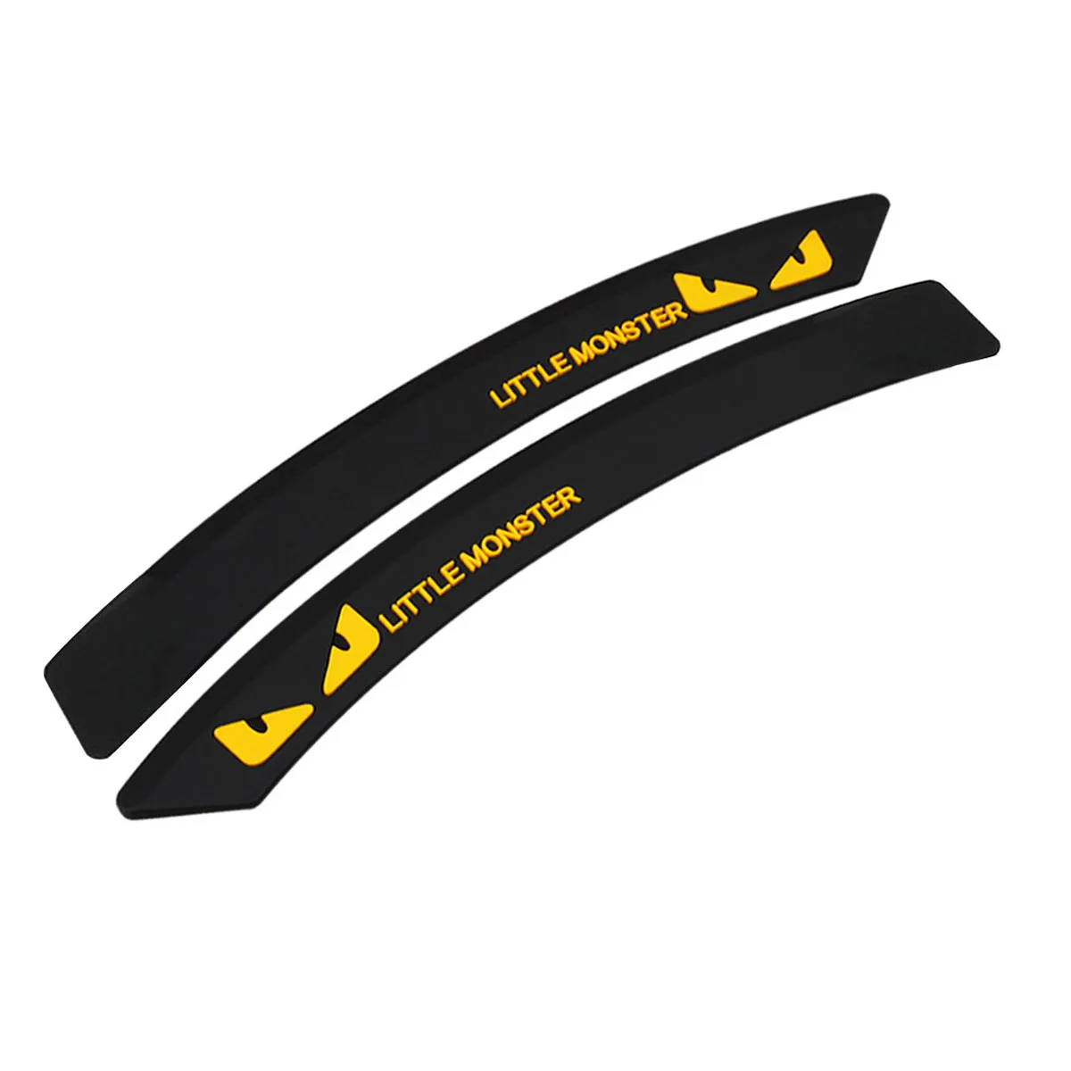 

Universal Car Styling Anti Collision Fender Flares Edge Guard Rubber Bumper Protection Sticker Mouldings Decorative Strip 1 Pair