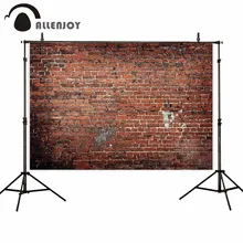 Allenjoy фон для фотосъемки Темный старый кирпичная стена декорация фон для фотосъемки портретная фотосъемка реквизит для фотостудии на заказ