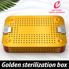 Коробка для дезинфекции для хирургических инструментов Стоматологическая косметологическая и пластическая хирургии импортируется из силикагеля под высокой температурой