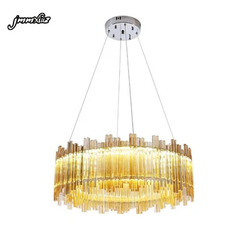 

LED Crystal Chandelier Light for Alley Porch Corridor Stairs Crystal Ring Dining light wth LED Bulb 24w / 20w 100% Guarantee