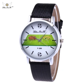 

zhou lian fa Luxury Mens Womens Clockss Fashion Football Dress Quartz WristWatch New Casual Leather Watch Male Hours Relogio