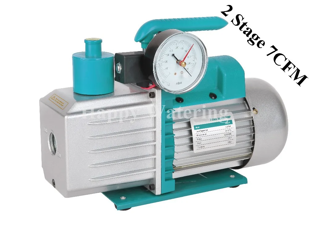 Two Stage Rotary Vane Vacuum Bag Pump Air Conditioning at 7CFM