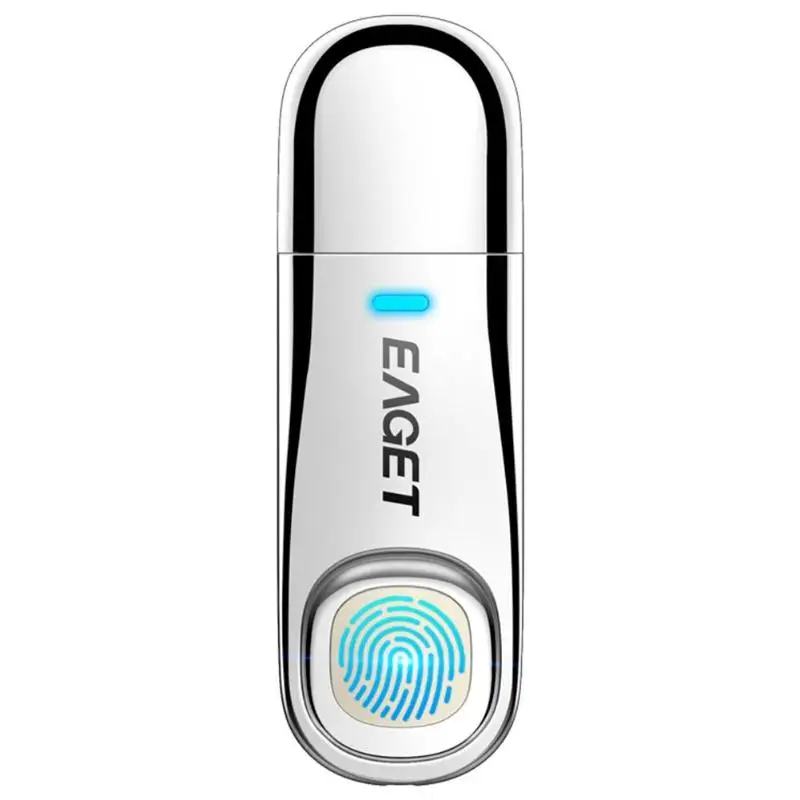 

EAGET FU60 FU5 32GB/64GB USB Drives Fingerprint Encrypted USB Flash Drive High Speed Smart Safety USB 3.0 Pendrive Metal U Disk
