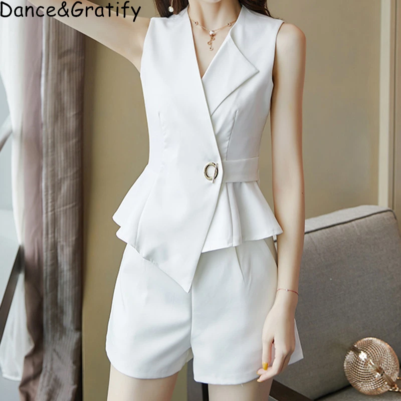 Cropped sleeveless blazer Clearance