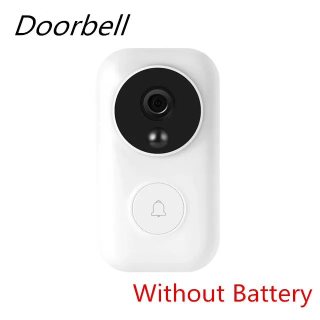 Xiaomi Zero AI распознавание лица 720P ИК ночного видения видео дверной звонок набор обнаружения движения SMS Push домофон Облачное хранилище - Комплект: Only doorbell