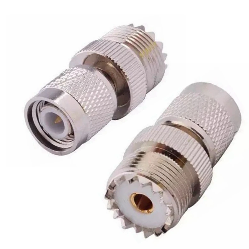 

2 piezas TNCJ/UHFK autobъs SL16 autobъs Coaxial de alta frecuencia transferencia conjunta PL259 cobre SO239 de RF