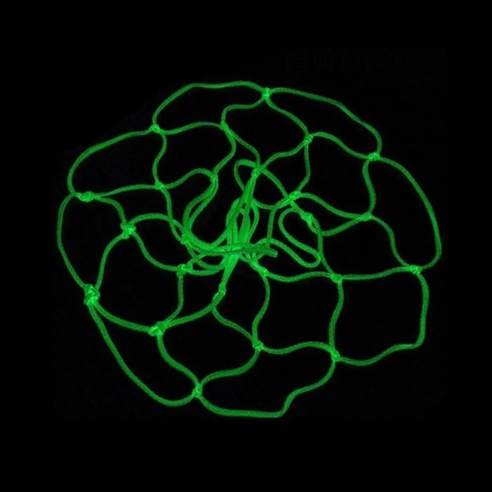 Светится в темноте баскетбольные сачок светящиеся Баскетбольные Сетки Спортивная одежда для видов спорта на открытом воздухе спортивные товары