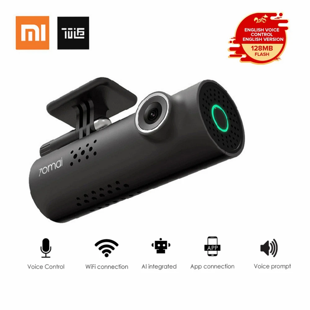 Xiaomi 70 Minutes WiFi Mini Car DVR 1080P Camera 130° G-Sensor Driving Recorder
