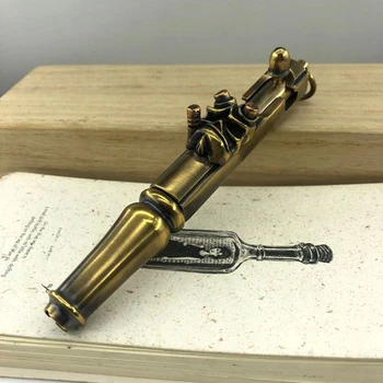 

EDC Brass Self Defense Personal Outdoor Survival Safety Tactical Pen with Multifunctional EDC tools