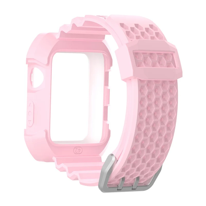 Силиконовый ремешок для Apple Watch band спортивный браслет наручных часов iwatch 3/2/1 42 мм 38
