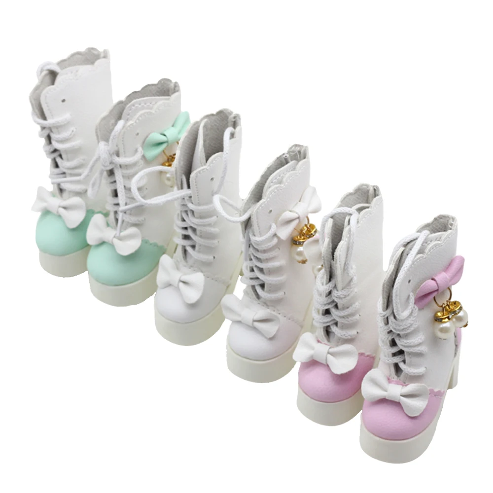 

1pair 7.8 cm Assorted Colors Princess High Heel Shoes for BJD Dolls, 1/3 Doll Accessories,60cm Doll Dress Boots toys