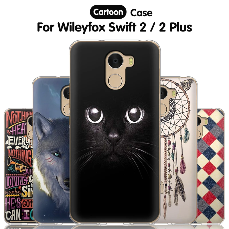 

JURCHEN Phone Case For Wileyfox Swift 2 Case For Wileyfox Swift 2 Plus Silicone Soft TPU Back Cover For wIleyfox Swift 2 Case 5