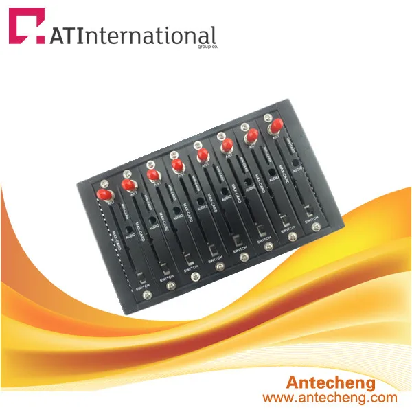 8 Ports gsm modem sim pool With Q2403 Module dual band USB Interface