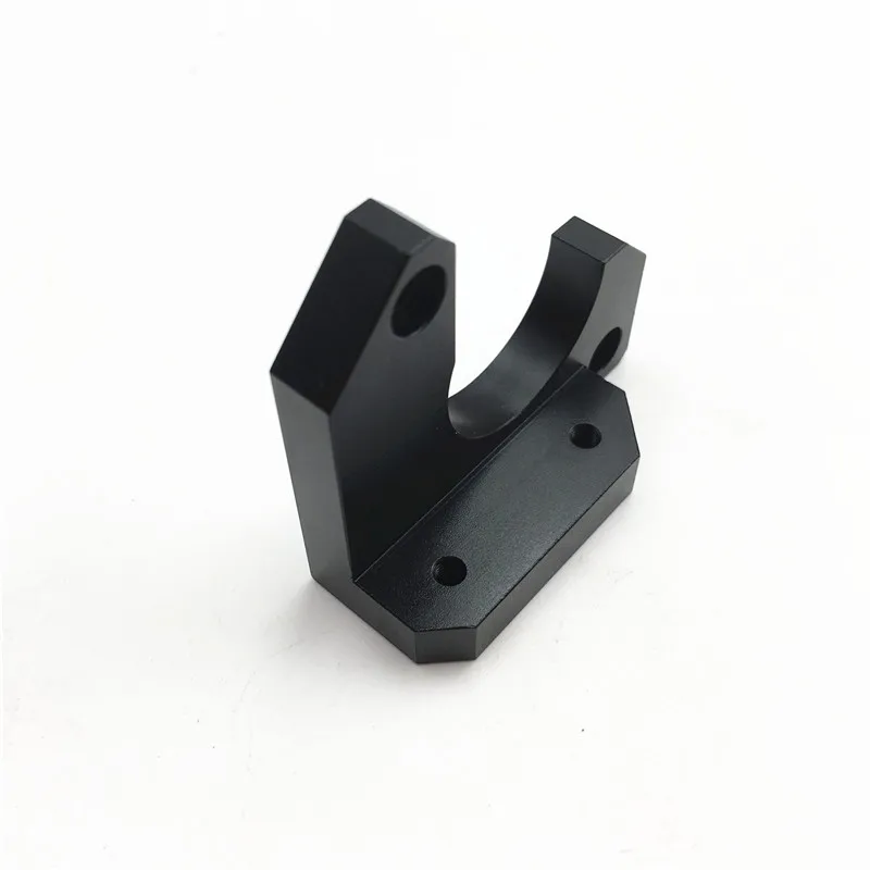 Funssor i3 MK3 الأصلي حجم أسود الألومنيوم سبائك Y محور محرك متدرج حامل ل Prusa i3 MK3 3D طابعة ترقية أجزاء