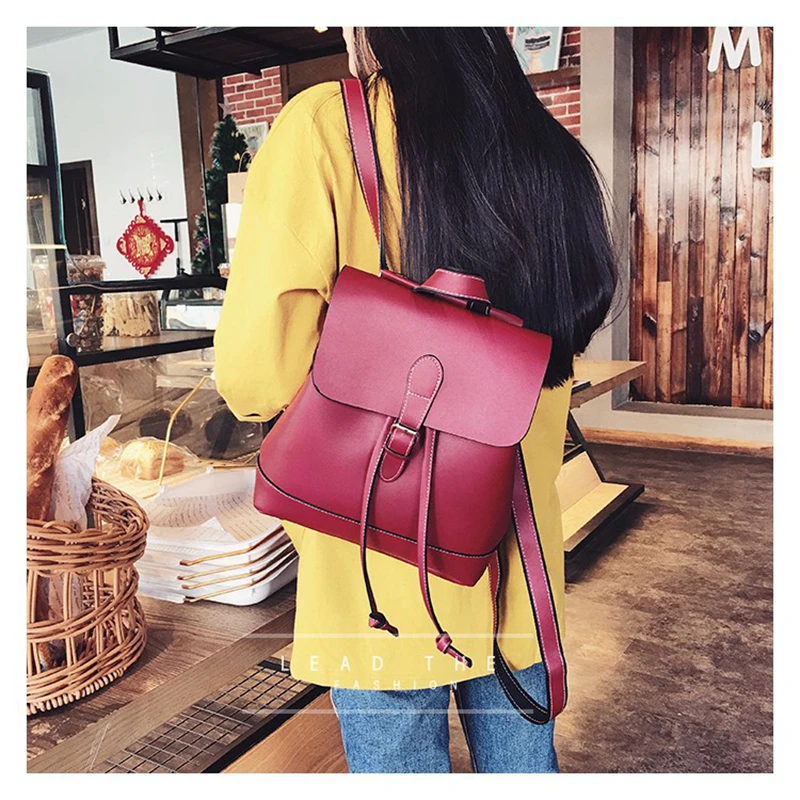 women leather backpack (2)