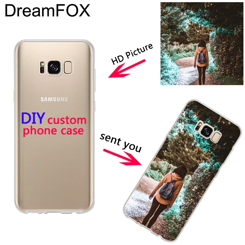 DREAMFOX заказной DIY печать фото Мягкий ТПУ чехол для телефона samsung Galaxy Note 3 4 5 8 9 10 S5 S6 S7