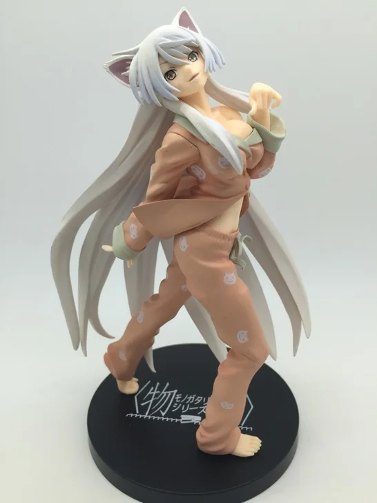 20cm Japanese sexy anime figure Monogatari Nisemonogatari Hanekawa Tsubasa action figure collection model font b toys