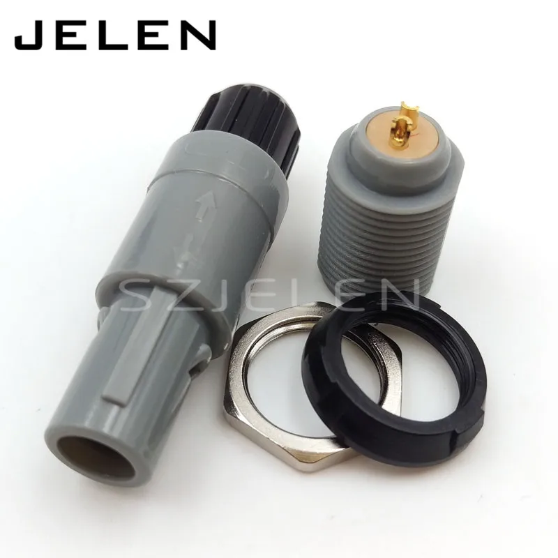 

SZJELEN 1P plastic connector PAG/PKG 2 3 4 5 6 7 8 9 10 14pin plug and socket , Redel Plastic medical connector 1P series