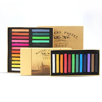 

Marie's color chalk 12/24/36/48 color chalk paint painting hand-painted student pastel pen beginner painting set art supplies