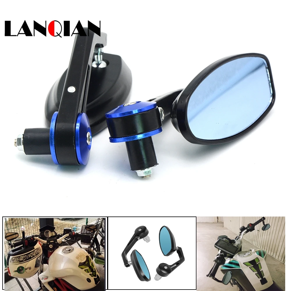 

Universal Motorcycle Mirror View Side Rear Mirror 7/8" 22mm Handle bar For Honda VFR NC 700 750 800 1200 F VFR750 VFR800 VFR1200
