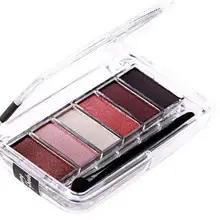 Горячая новинка COLORBOX шесть Цвета Потрясающие двигаться тени для век 7,5g 6 шт./лот жемчужная текстура стереоскопический избытке