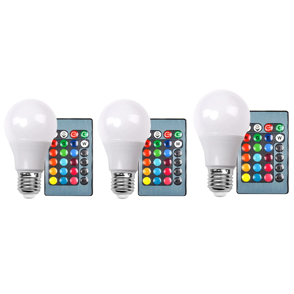 E27 LED 16 меняющихся цветов RGB волшебная лампа 3 Вт 10 15 Светодиодная точесветильник