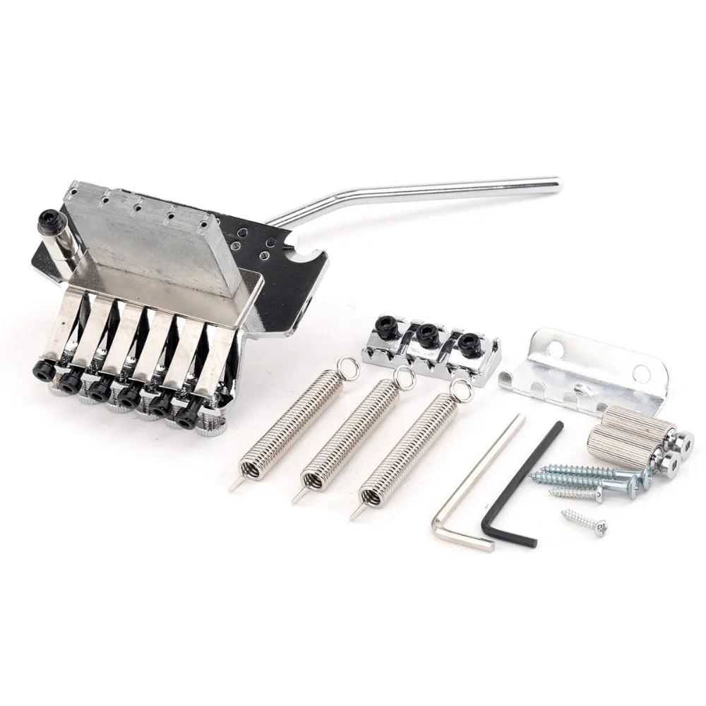 54mm Guitar Double Locking Tremolo Bridge Assembly Set for Electric