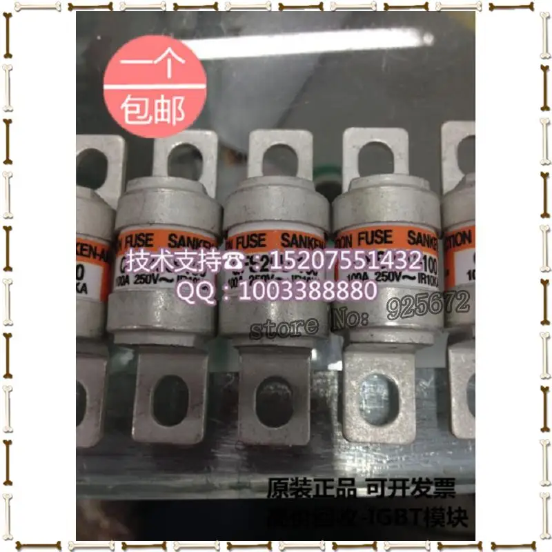

QFS25U - 100 250 a 600 v  fuse tube fuse new and original