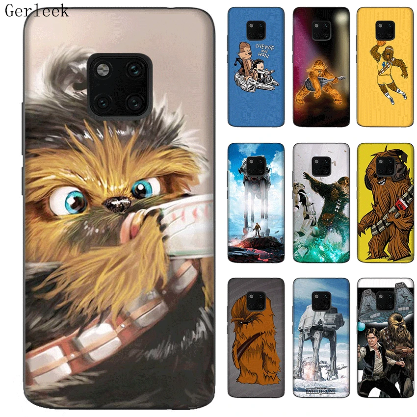 Силиконовый ТПУ чехол для телефона Huawei Nova 2i 3 3i Mate 10 20 Pro Lite Y6 Y5 Prime 2017 2018 Star Wars Chewbacca |