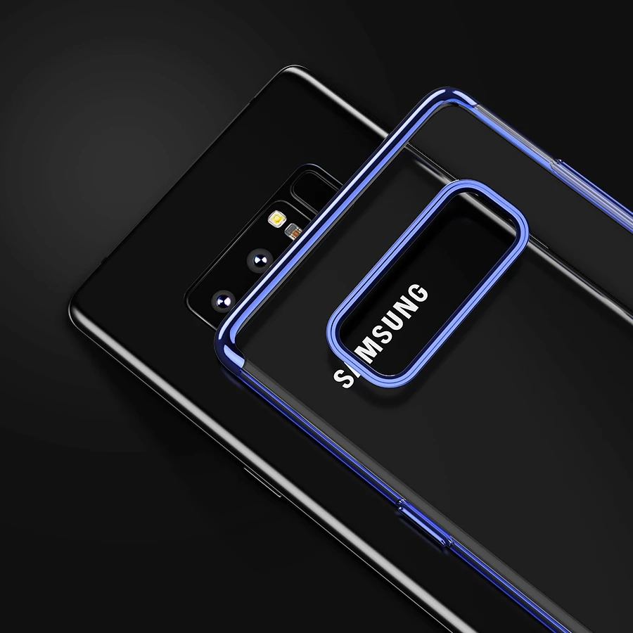 Мягкий чехол для Samsung Galaxy Note 8 Примечание Чехол ультра тонкий Силиконовый ТПУ