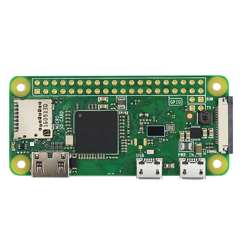 512 Мб памяти 1 ГГц процессор для Raspberry Pi Zero W комплект USB удлинитель Беспроводная плата Mini HDMI порт Micro-USB на ходу порт