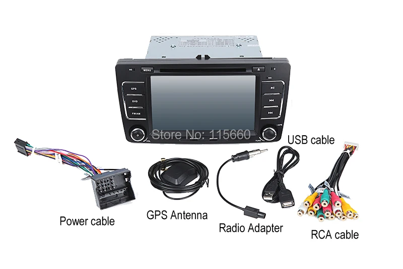 cables of Skoda Octavia Android