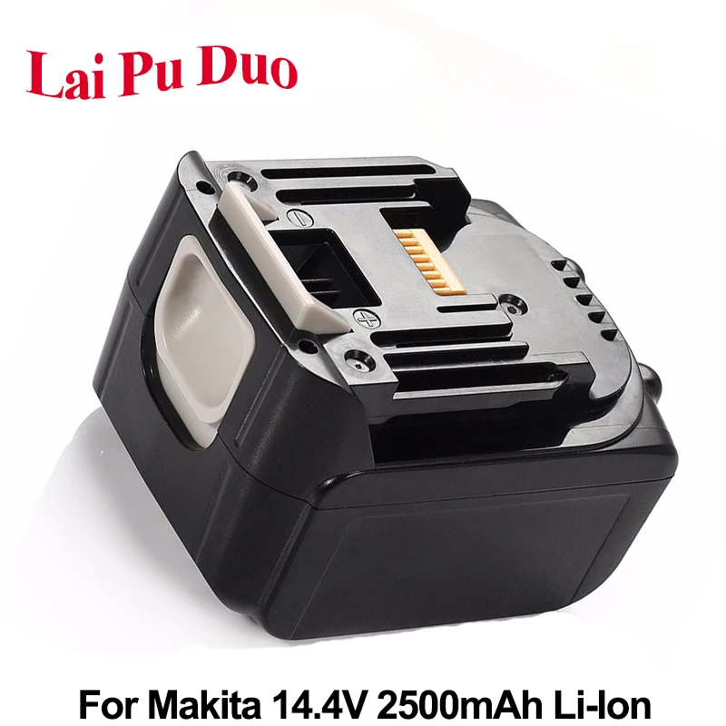 

14.4V 2.5Ah Li-Ion Power Tool Battery For MAKITA:BL1430, BL1415,BTD130, BDF440RFE,LXT200,194066-1,194065-3