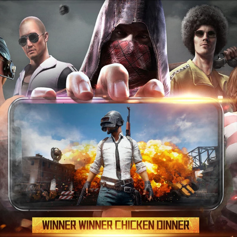 AK66 Pubg Mobile Gamepad Pubg Controller Six Finger All-in-One Trigger L1r1 Fire Buttons for iPhone Android IOS