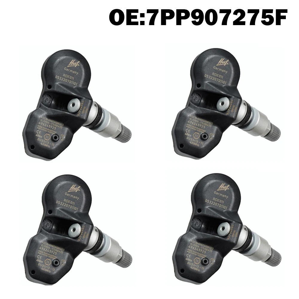 

4 PCS Car Tire Pressure Monitor Sensor TPMS 7PP907275F for Audi A4 A6 A8 Q7 R8 A6S RS7