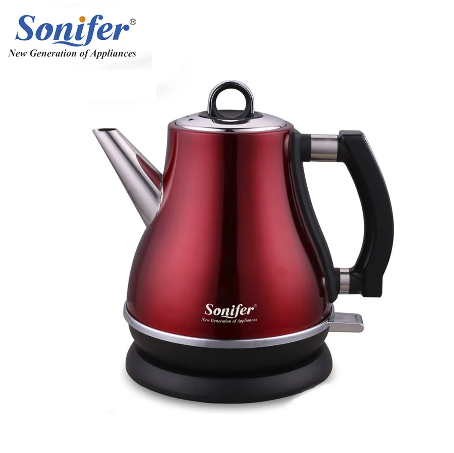 

1.2L OriginalColorful 304 Stainless steel Electric Kettle 1500W Household 220V Quick Heating Electric Boiling Pot Sonifer