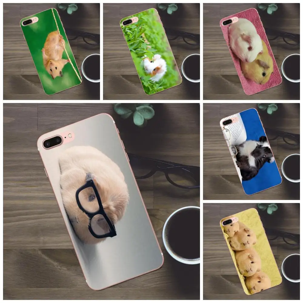 

Bixedx For Huawei G8 Honor 5C 5X 6 6X 7 8 9 Y5II Mate 9 P7 P8 P9 P10 P20 Lite Plus 2017 TPU Protective Skin Guinea Pig