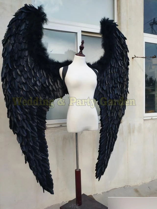 

black or white angel wing props catwalk show props festival Angel Feather wings underwear catwalk