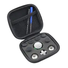 11 шт./компл. замена большого пальца аналоговые палочки Комплект для джойстика D-Pad Бампер триггер Кнопка сумка для хранения запасная часть для джойстика