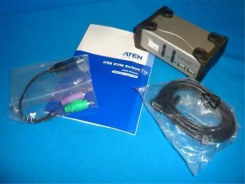 

DHL/EMS 5 LOTS ATEN Master View CS-1732A CS1732A Master View KVMP Switch USB/PS2 C -A1