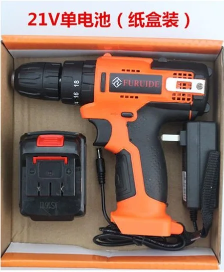 Rechargeable Lithium Battery Hand Drill 