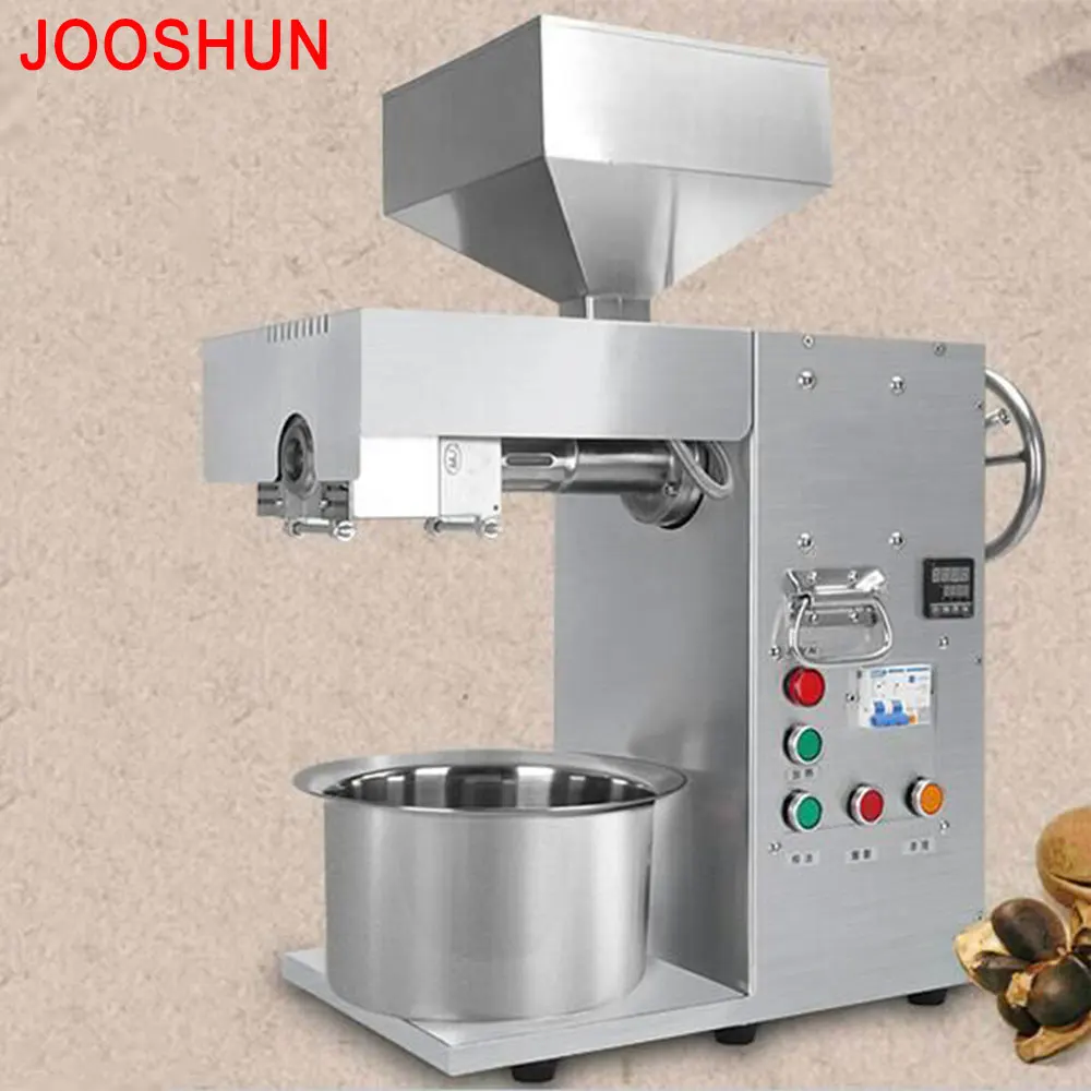 30kg h Commercial Stainless steel Oil Press Machine Heat Cold Press Plant Seeds oil for Linseed