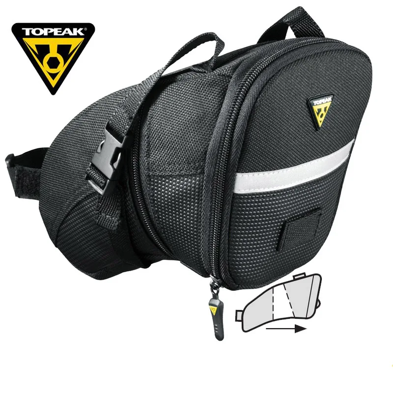 Discount TOPEAK Aero Wedge Bicycle Seat Bag Saddle Pack Waterproof Bike Tail Rear Bag With 3M Reflective Strip Expand Volume Bicycle Bag 2 Discount TOPEAK Aero Wedge Bicycle Seat Bag Saddle Pack Waterproof Bike Tail Rear Bag With 3M Reflective Strip Expand Volume Bicycle Bag 2