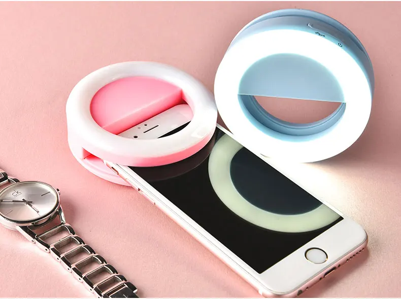 USB Selfie Ring Light- Led flash light-Portable for iPhone phone Samsung (10)