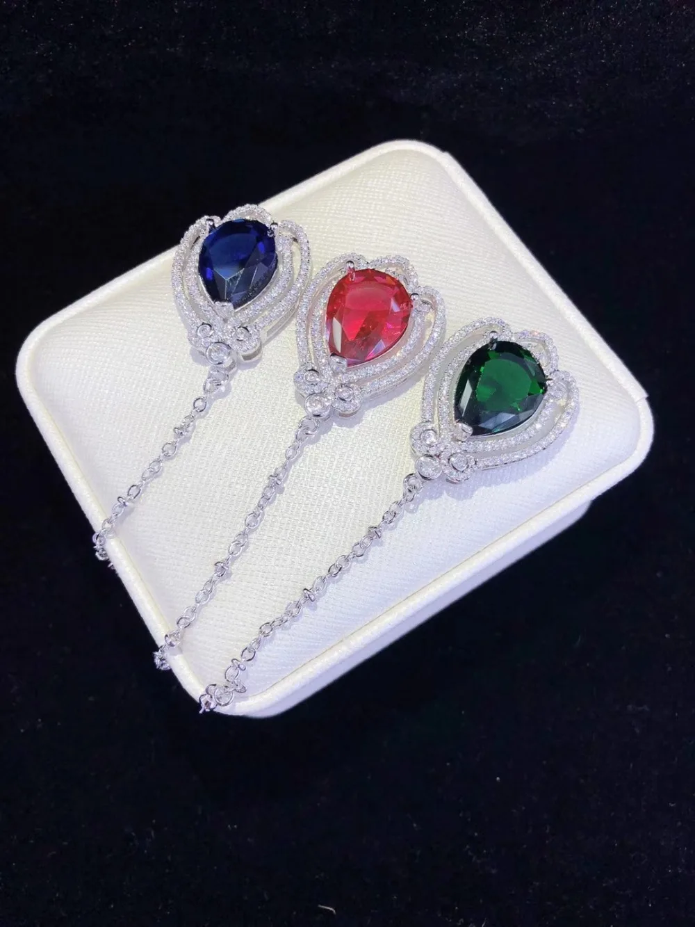 

Y211 High Quality Golden plated Paved CZ Necklace Pendant Cubic Zirconia Jewelry Connector DIY Jewellery Making