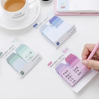 

Colorful Index Sticky Notes Notebook Planner Accessories Tool Index Sticky Sticker Message Notes Scratch Pad Size 9.8*8cm