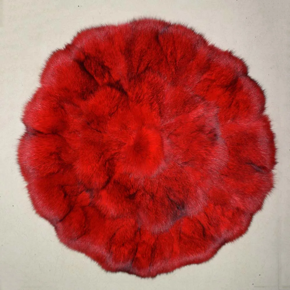 fox fur cushion 6 