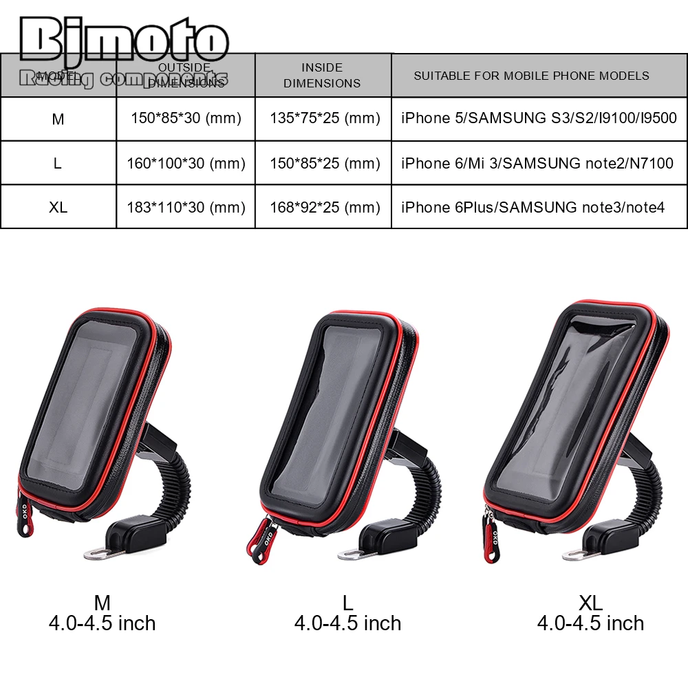 Bjmoto телефон в пределах 6 3 дюймов экран боковое зеркало держатель телефона